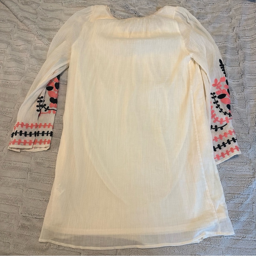 Embroidered Mini Dress - Picture 4 of 4